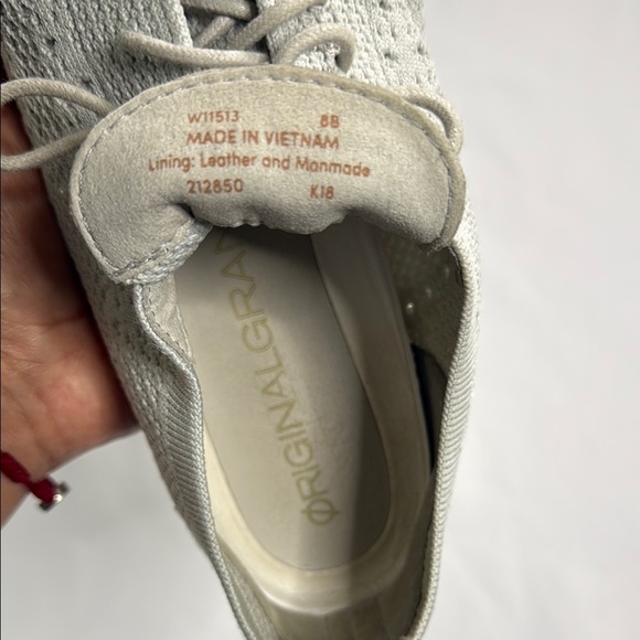 Cole Haan Gray and Pink Flats with Sophisticated Style - Picture 7 of 8